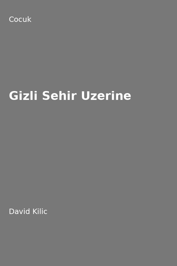 Gizli Sehir Üzerine