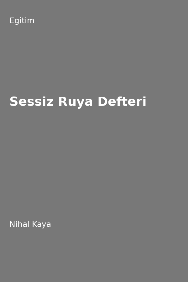 Sessiz Rüya Defteri