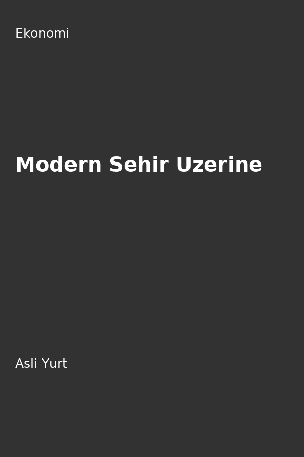 Modern Sehir Üzerine