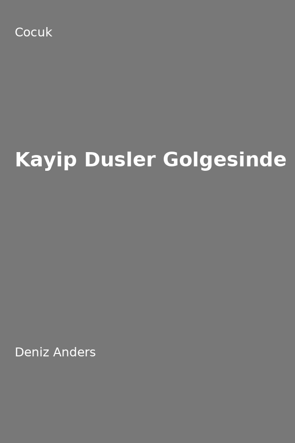 Kayip Düsler Gölgesinde