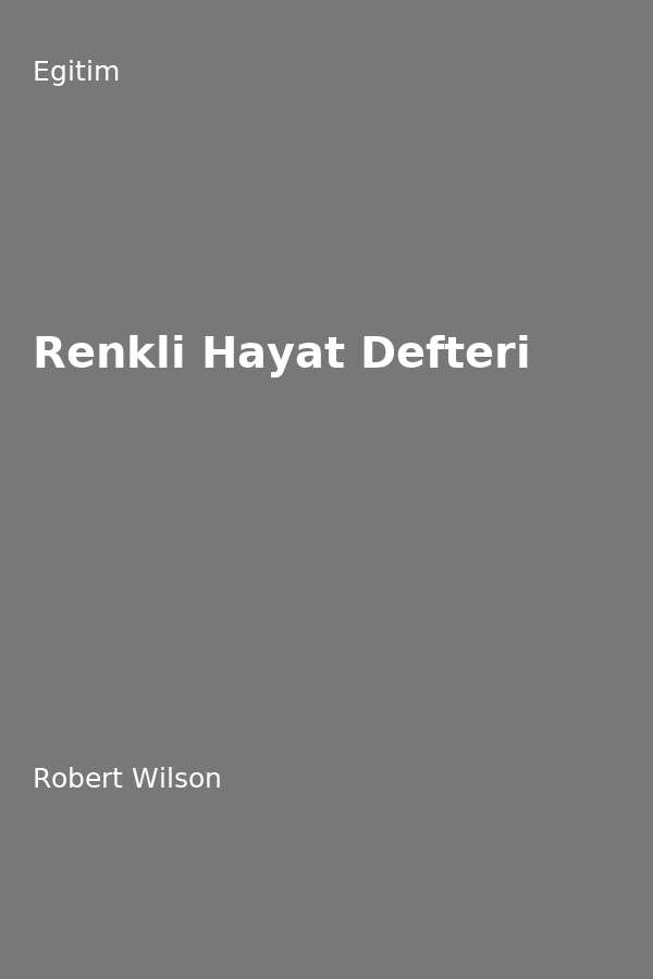 Renkli Hayat Defteri