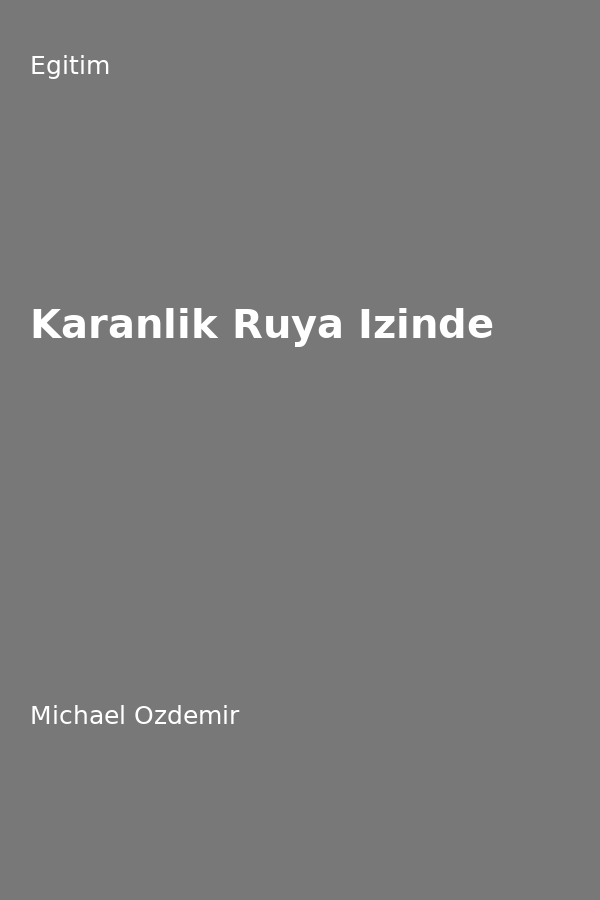 Karanlik Rüya Izinde