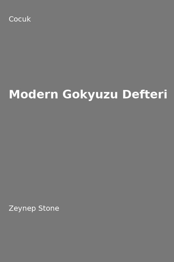 Modern Gökyüzü Defteri
