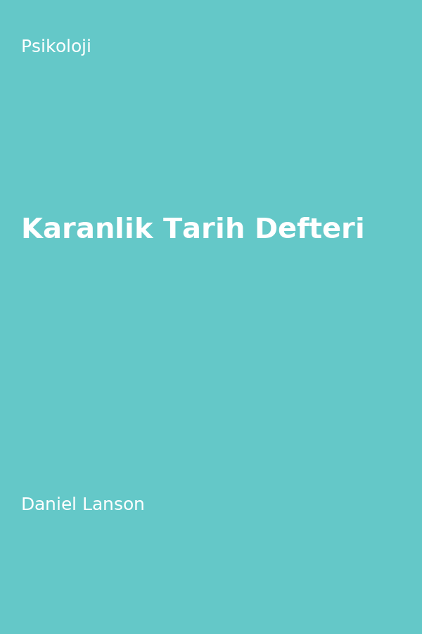 Karanlik Tarih Defteri
