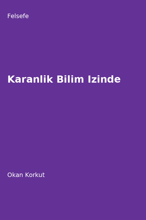 Karanlik Bilim Izinde