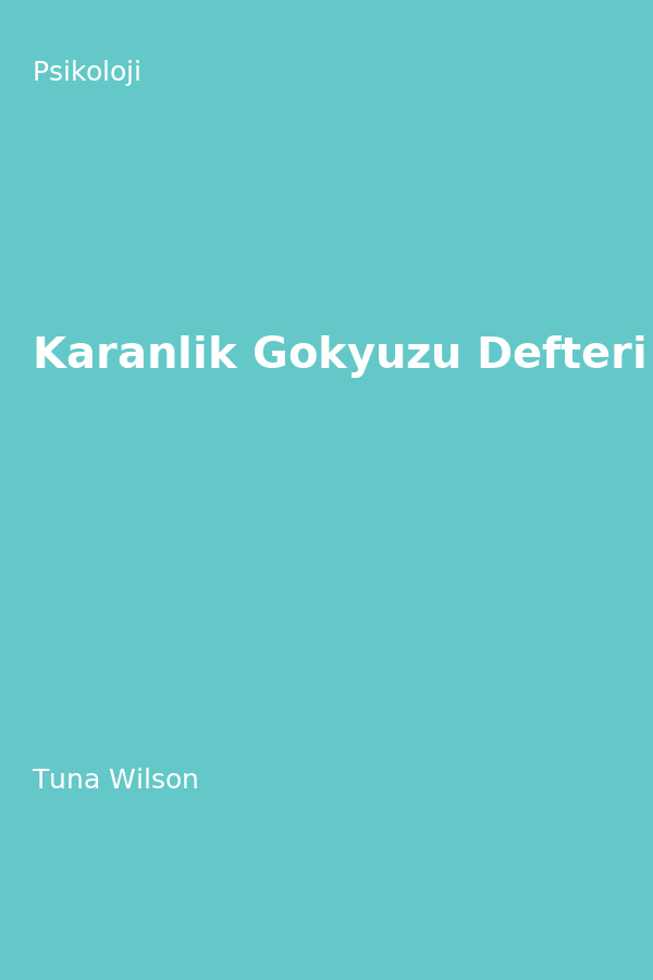 Karanlik Gökyüzü Defteri