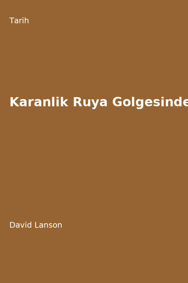 Karanlik Rüya Gölgesinde