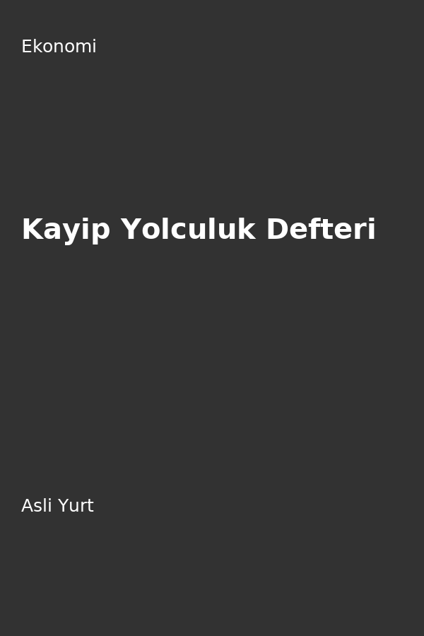 Kayip Yolculuk Defteri