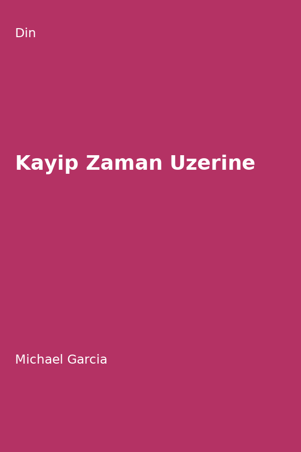 Kayip Zaman Üzerine