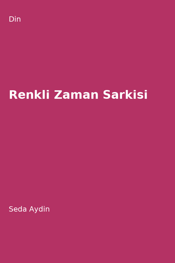 Renkli Zaman Sarkisi