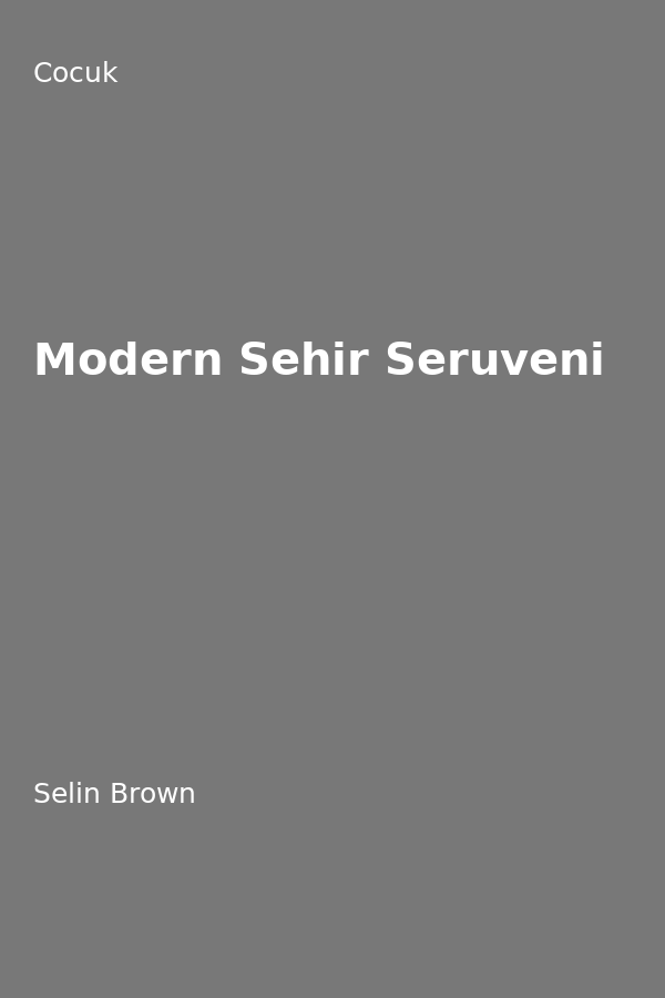 Modern Sehir Serüveni